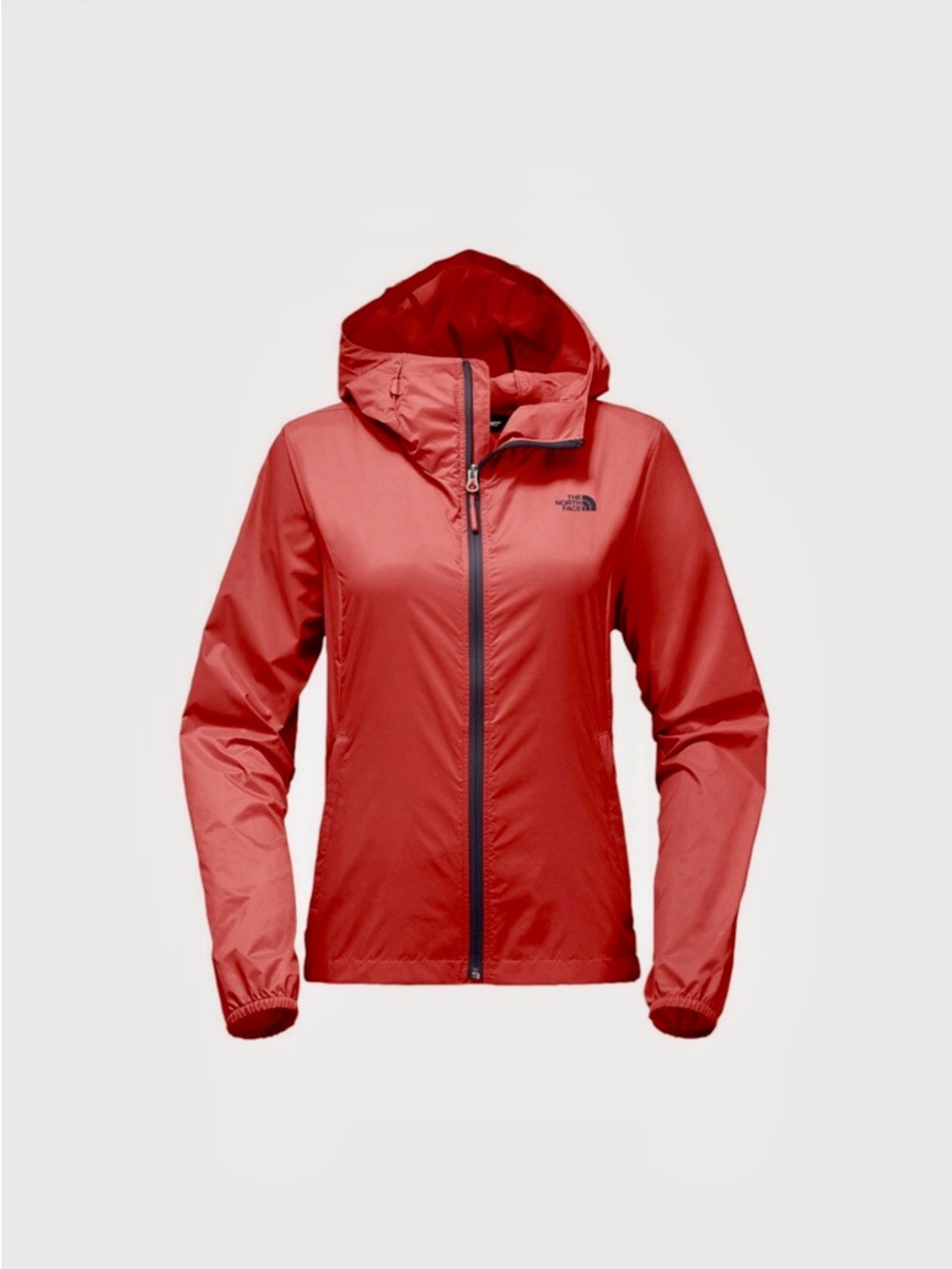 The North Face Cyclone 2 Women's Red Lightweight Hooded Jacket